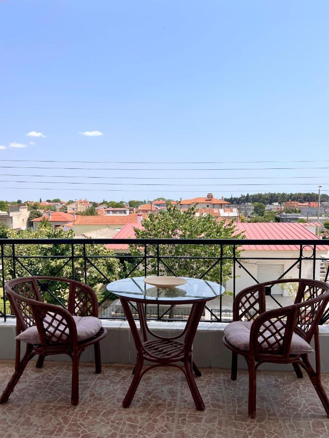 Dimitra House Entire Apartment With Balcony And View Pherrai Exteriör bild