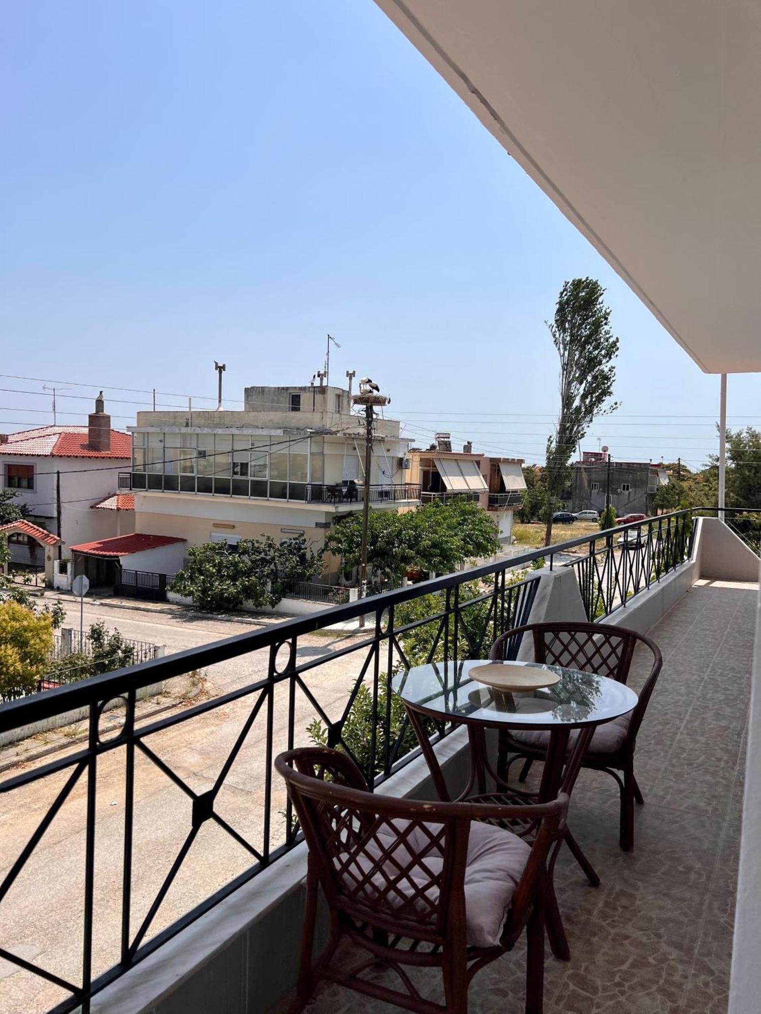 Dimitra House Entire Apartment With Balcony And View Pherrai Exteriör bild